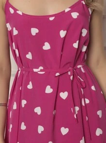 Women Dresses - Màu Hồng Tươi - Xem 5