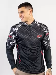 Men T-Shirts & Tanks - 黑色 - 查看 4