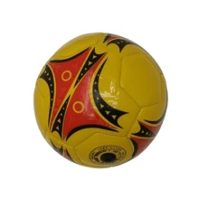 Balón De Fútbol De Pvc Tamaño 2 - Amarillo - Ver 2