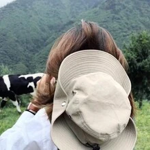 透气防晒徒步渔夫帽，适合男女露营、登山、牛仔帽款式、快干