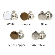 5 Pcs Snap Fastener Metal Buttons Jeans Waist Buttons Perfect Fit Adjust Self Free Nail Twist No Seam Sewing Buttons Wholesale - 5Pcs - View 7