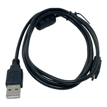 Cable Usb  Para Camara Sony Cybershot Compatible con Dsc-w800 W810 W830 W620 W610 W550 - Negro - Ver 3