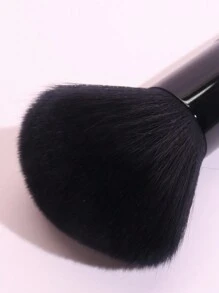 1支大号粉底刷，两用，适用于化妆和美甲，蓬松便携，可作粉底刷、遮瑕刷、腮红刷、修容刷、古铜粉刷、散粉刷、粉底刷、腮红刷，赠品 - 黑色 - 查看 4