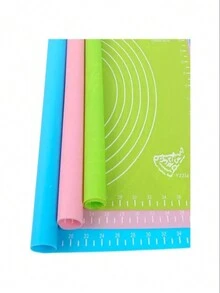 Silicone Mat With Measurements For Fondant Baking - 彩色 - 查看 3