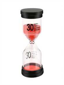 1 /6 Color Hourglass Hourglass Timer 1 Minute /3 Minutes /5 Minutes /10 Minutes /15 Minutes /30 Minutes Game Classroom Home Office Sandclock Timer (Color Random).The Picture Is Stretched Too Long, The Product Shall Prevail,There Is A Color Difference, The Specific Subject To The Receipt Of Physical Prevail