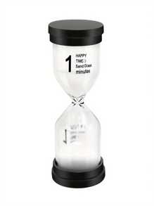 1 /6 Color Hourglass Hourglass Timer 1 Minute /3 Minutes /5 Minutes /10 Minutes /15 Minutes /30 Minutes Game Classroom Home Office Sandclock Timer (Color Random).The Picture Is Stretched Too Long, The Product Shall Prevail,There Is A Color Difference, The Specific Subject To The Receipt Of Physical Prevail