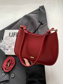 Women's Fashionable And Minimalist Elegant Underarm Bag Shoulder Crossbody Bag Can Hold Mobile Phone Lipstick