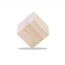 20入組/包2cmDIY方形木塊狀適用於手工材料