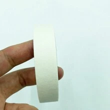 1pc 2cm Wide DIY Diamond Painting Anti-Pollution Adhesive Tape, Diamond Embroidery Tool Accessory, Art Masking Tape - White - View 4
