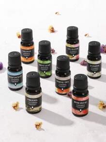 2入組茉莉花香精油適用於家用芳香擴散器、香薰蠟燭、燃香器、木屑、加濕器和汽車香氛 - 綠色 - 查看 3