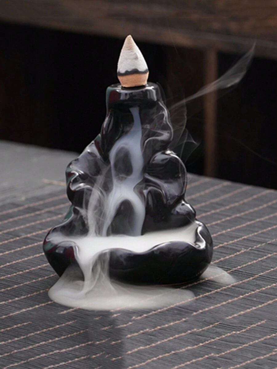 1pc Ceramic Incense Burner With Backflow Incense Holder SHEIN USA