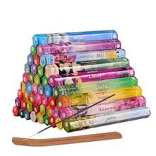 Kit Incenso Artesanal Natural Aromaterapia - 5 Caixas - Variados - Visão 2