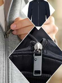 2 件可拆卸拉鍊、牛仔褲和背包替換拉鍊、縫紉工具 - 彩色 - 查看 3