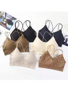 Comfortable Cross Back Top One Size | Blouse With Crossed Strap, Open Back - Black - View 3