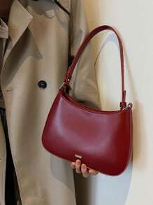 Women's Fashionable And Minimalist Elegant Underarm Bag Shoulder Crossbody Bag Can Hold Mobile Phone Lipstick