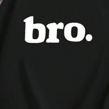 Tween Boys' Fashionable Printed Round Neck Sweatshirt For Casual Streetwear Look, Autumn-winter