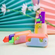 隨機款發光小蘿蔔刀,3d重力蘿蔔刀系列的刀推品牌小胡蘿蔔會發光的減壓玩具 - 彩色 - 查看 5