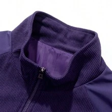 Men's Spring And Autumn Loose Fit American Style Casual All-Match Jacket - Coffee Brown - View 3