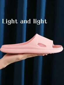 1雙女士eva防滑家居拖鞋,適用於夏季室內、浴室和戶外
