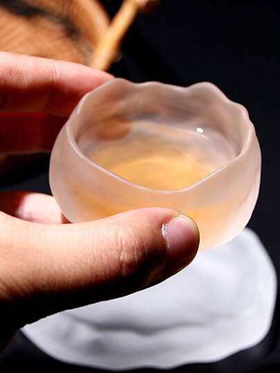 1pc Asymmetric Small Teacup/Coffee Mug, Unique Gift