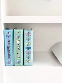 1pc Cute Cartoon Pattern 3-inch Pvc Photo Album - Multicolor - View 2