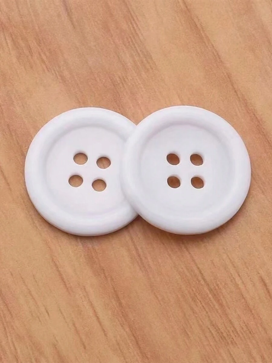 Nút - trắng - Xem 1