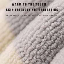 1 件舒适马桶座套，可水洗针织设计，适合家庭使用浴室装饰秋季装饰 - 綠色 - 查看 7