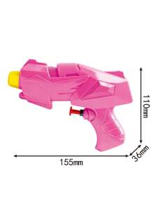 粉色Songkran水槍，戶外水上遊玩玩具，100毫升，射程5-7米，夏季 - 粉色 - 查看 2