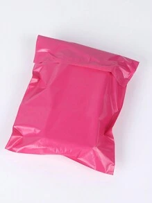 10 件/20 件/30 件万圣节礼品包装袋，自粘式可重复密封厚快递袋，用于物流运输，防水，1 卷透明包装密封胶带，快递礼品盒固定捆扎带 - 粉色 - 查看 7