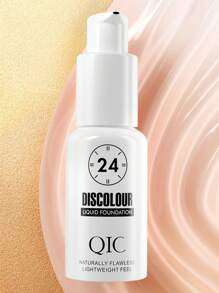 QIC 變色粉底液隱藏皺紋和細紋，BB 霜化妝底遮瑕保濕液適合所有膚色 - 01 Natural - 查看 4