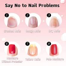 1套/2支指甲滋養油&剪刀油&營養筆&去除死皮&指甲護理工具套裝,指甲剪刀油营养笔指甲生长治疗指甲恢复油笔 - 彩色 - 查看 4