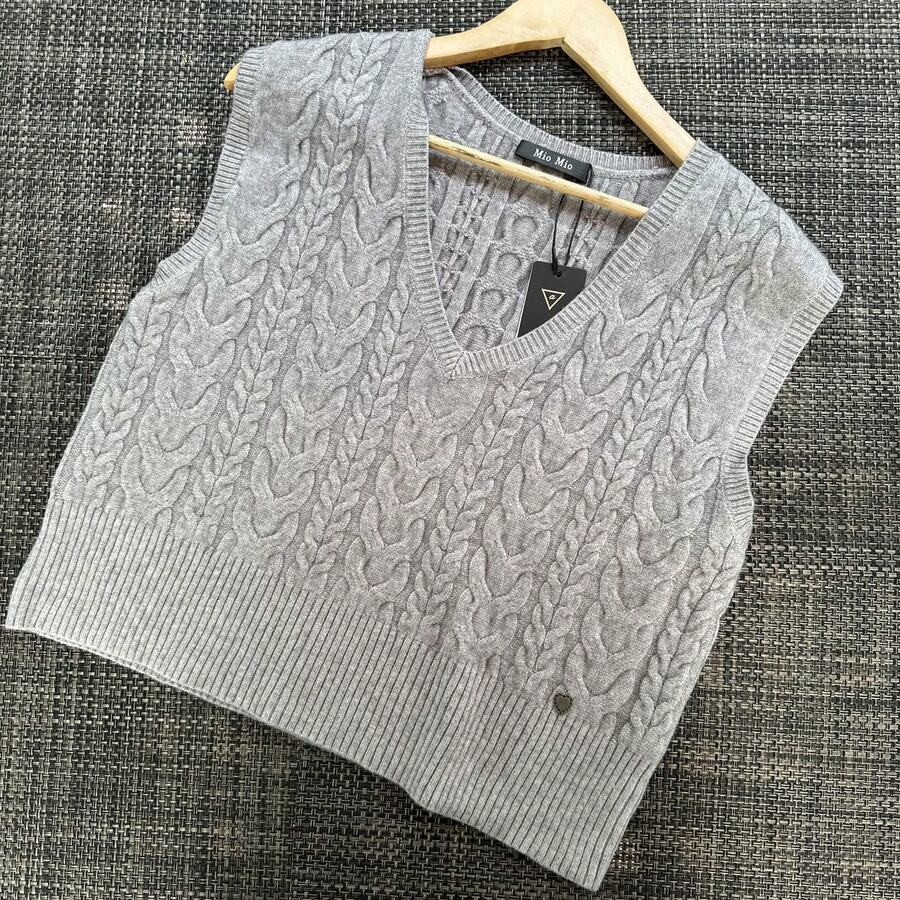 FASHION VEST FOR LADIES - Grey - View 1