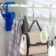 Drehbarer Kunststoff-Haken, kreativer Aufbewahrungshalter für Hüte, Taschen, Gürtel im Haushaltsschrank/Schlafzimmer, Organizer, Zuhause Aufbewahrung, weiße T-Shirts Damen, schwarze Hosen Damen, Damenmode für den Winter, Kleider, Winterkleidung für Damen, elegante Damenkleider, weiße Blusen für Damen, Langarm, weiße Jumpsuit für Damen, Frühjahrskleider für Damen, Frühjahrsoutfits für Damen, Frühling, Frühjahrsmode, minimalistisch, Sommertops