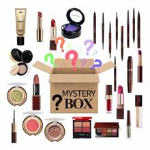 Surprise/Mystery Box Of Cosmetics And Other Products 5pcs - Gold - View 2