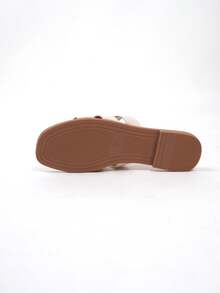 Women's Fashionable Beige Sandals - Beige - View 8