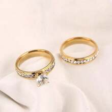 Ring Sets - 金色 - 查看 2