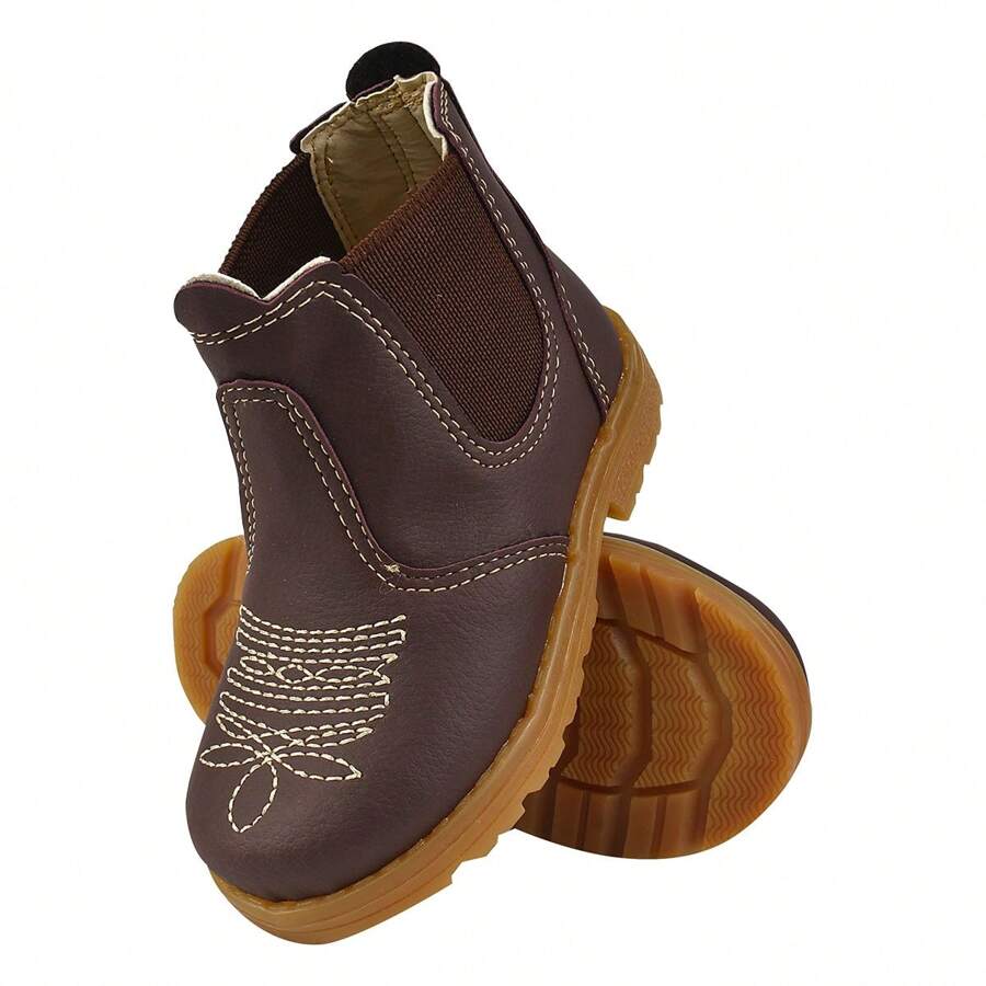 Kids Flats - Coffee Brown - View 1