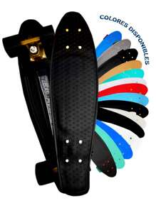 Patineta estilo penny board - Dorado - Ver 3