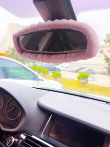 1入組粉紅色汽車後視鏡保護套 - 粉色 - 查看 4