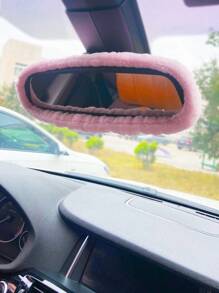 1入組粉紅色汽車後視鏡保護套 - 粉色 - 查看 6