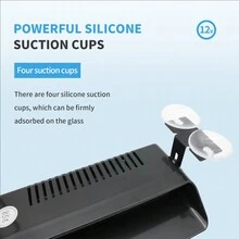 EINERCAR 13.5 Inch Led Emergency Dashboard Strobe Light Bar With Suction Cup Mounting, Suitable For Police , Firefighters, Trucks And Other Vehicles - Multicolor - View 8