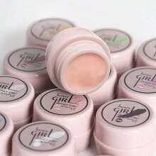 12 色美甲雕刻凝膠紫外線凝膠固體浸泡純色雕刻凝膠帶花卉和線條畫裝飾 - 彩色 - 查看 8