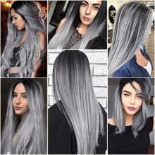 10pcs Colorful Clip-In Hair Extensions, Synthetic Streaks Hair Pieces For Party, Music Festival & Halloween