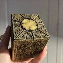 1pc Ghostly Rotating Geometric Puzzle Toy, Can Be Distorted And Spun Into Various Shapes&Dismantled Into Various Asymmetric Forms Puzzle Box - Black - View 2