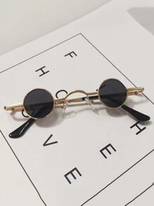 Gafas De Estilo Hip-hop Punk - Dorado - Ver 1