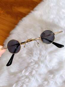 Gafas De Estilo Hip-hop Punk - Dorado - Ver 2