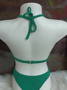 Women Two-piece Outfits - 軍綠色 - 查看 2