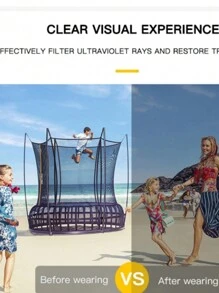 新款复古方形时尚眼镜，适合日常、度假和摄影