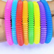 12pcs Sensory Fidget Toys, Colorful Stress Relief Toys, Fine Motor Skill & Learning Toys, 2025 Best Gift Creative And Unique, Random Color Basket Filler
