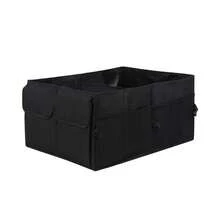 Multi-functional Folding Car Trunk Organizer, Outdoor Automobile Storage Bag, Home Tool Storage Box - Black - View 3